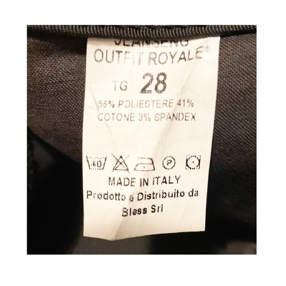 Jeanseng Outfit Royale (YOOX) Black Skinny Pants - Picture 8 of 12